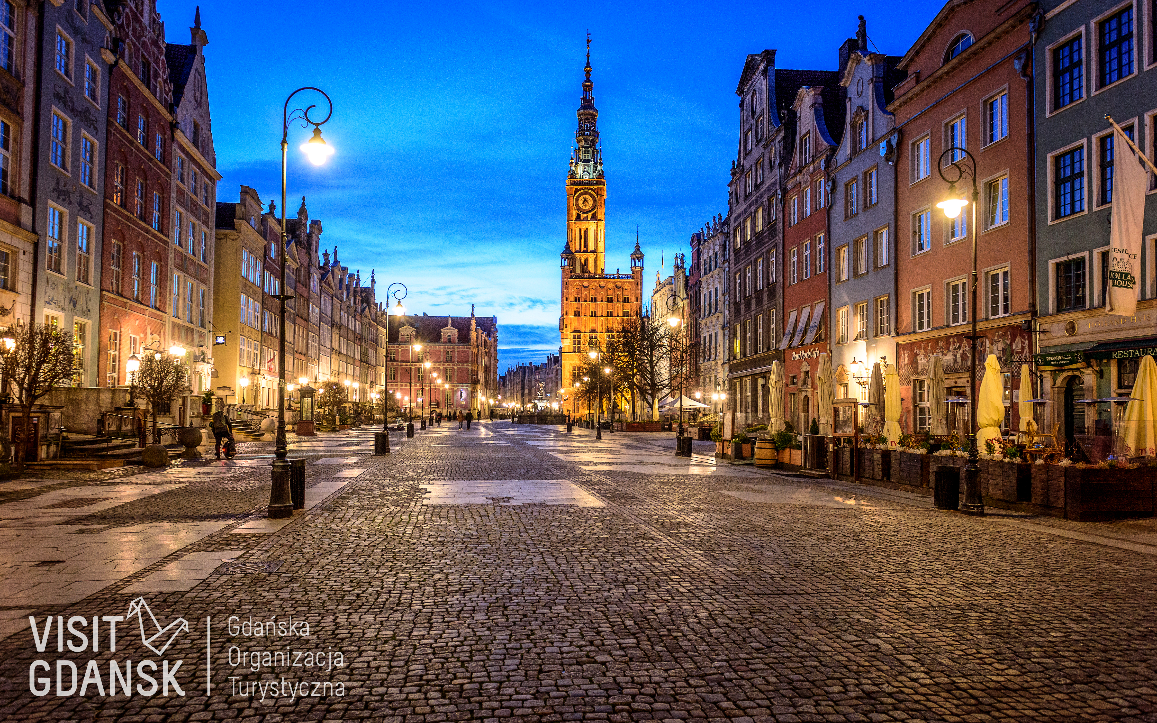 Gdańska Organizacja Turystyczna</small><br> widok na Ratusz Głównego Miasta